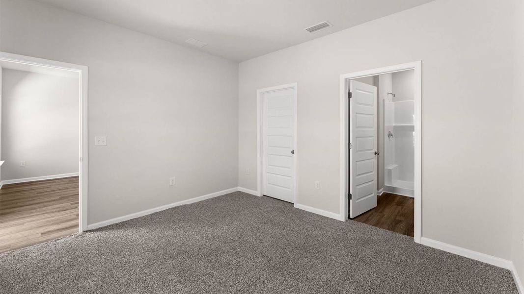 Representative unfurnished interior of a home built from the The Poppy by D.R. Horton in Liberty, Panama City (Image 26).