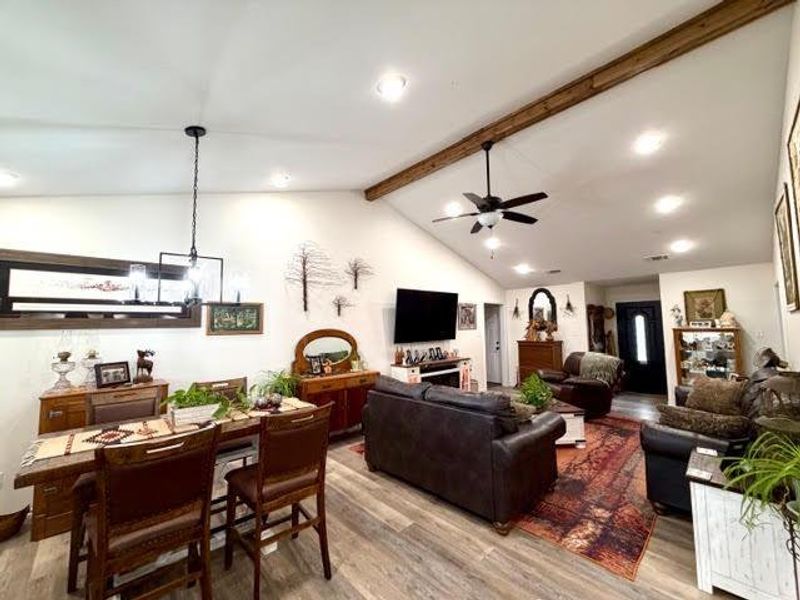 Furnished interior view inside a new home in , Poynor (Image 28).