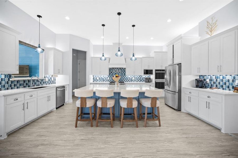 Furnished interior view inside a new home in , Maypearl (Image 7).