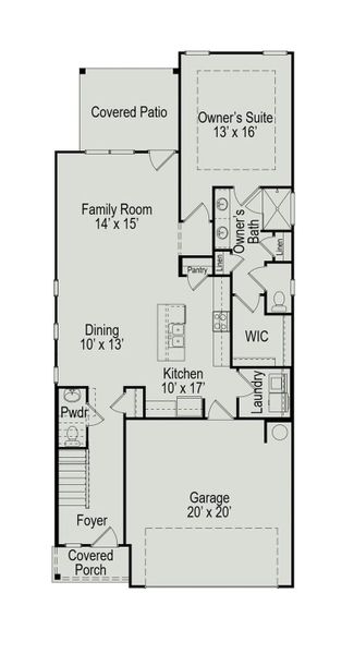 2D floor plan layout of this home in La Segarra, Brookshire, TX (Image 5). 2D floor plan layout of this home in La Segarra, Brookshire, TX (Image 5).