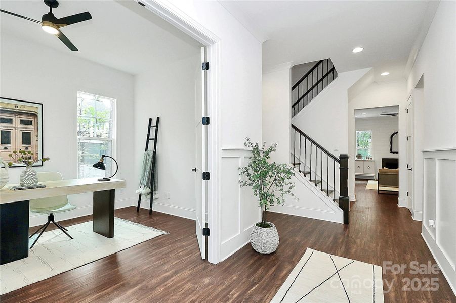 Furnished interior view inside a new home in , Denver (Image 9). Furnished interior view inside a new home in , Denver (Image 9).