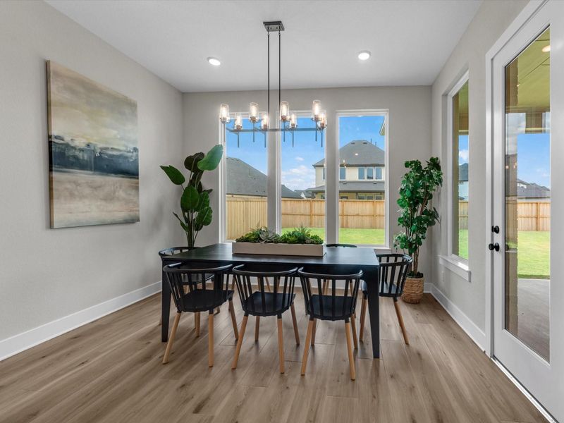 Furnished interior view inside a new home in Dunham Pointe, Cypress (Image 13).