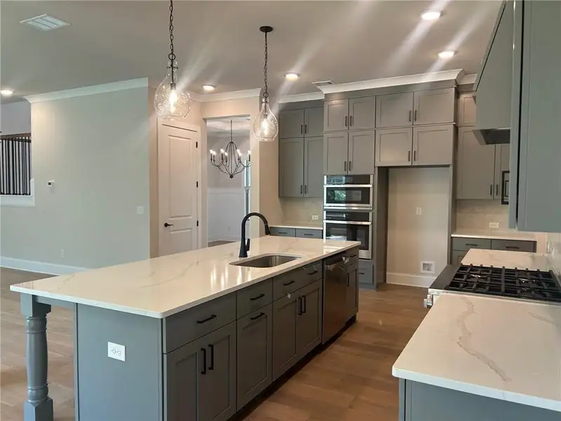 Furnished interior view inside a new home in , Cumming (Image 6).