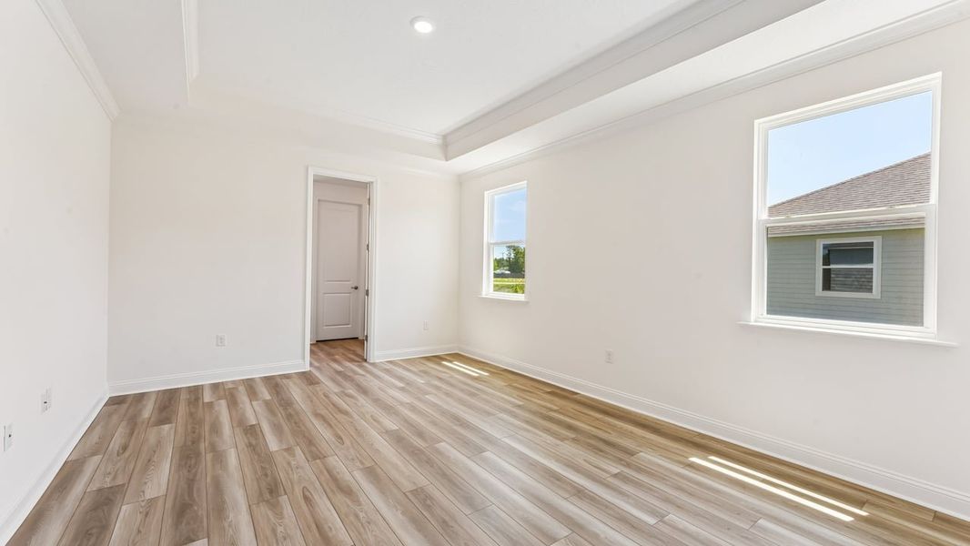 Representative unfurnished interior of a home built from the Naples by Maronda Homes in Winding River, St. Marys (Image 37). Representative unfurnished interior of a home built from the Naples by Maronda Homes in Winding River, St. Marys (Image 37).