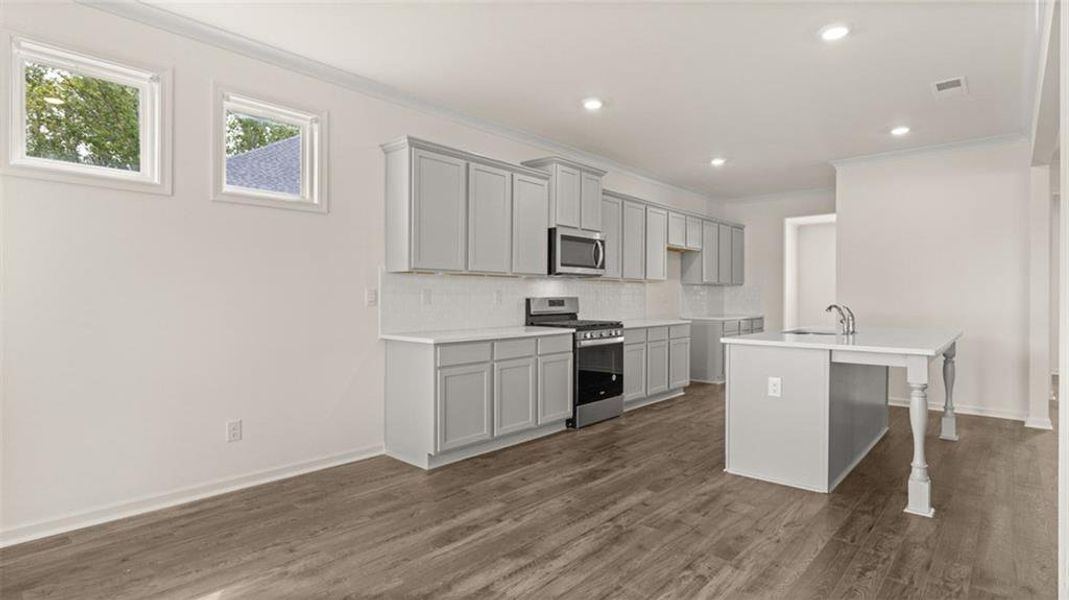 Furnished interior view inside a new home in , Loganville (Image 6).