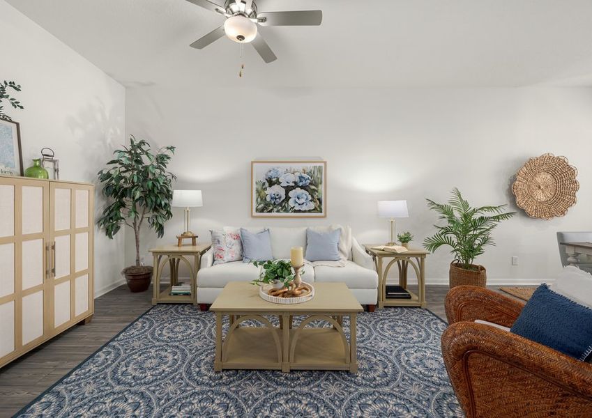 The open-concept layout of this home is perfect for entertaining!