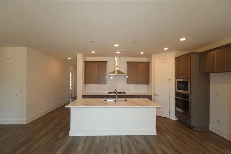 Furnished interior view inside a new home in Old Mill Preserve, Dallas (Image 4).