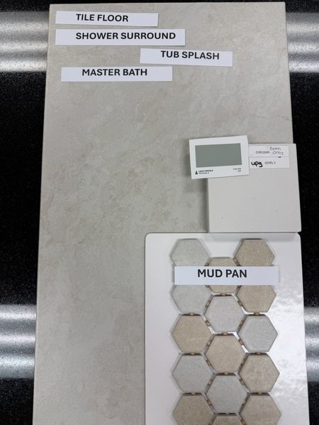 Sample of building materials used in homes in Arbor Oaks, Boyd (Image 4). Sample of building materials used in homes in Arbor Oaks, Boyd (Image 4).