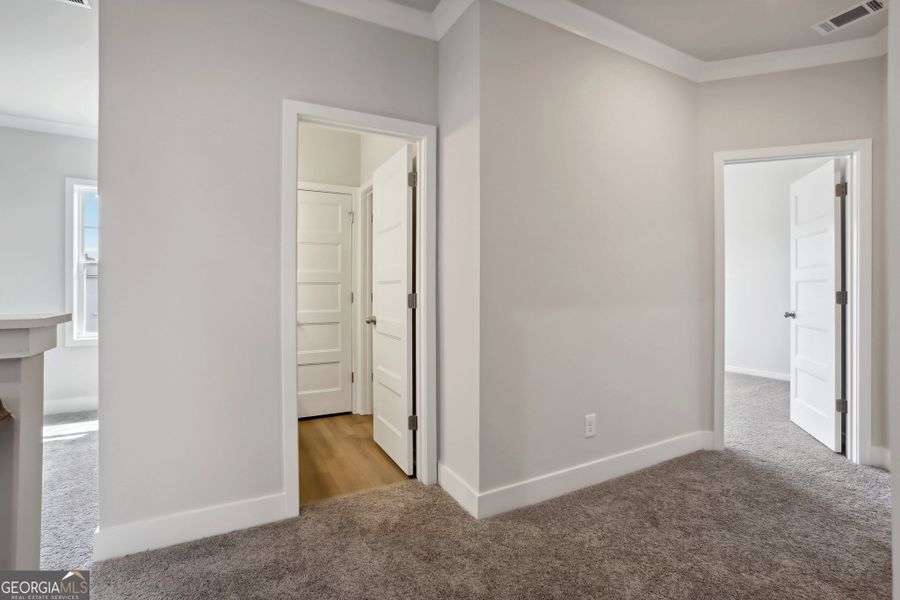 Spacious, unfurnished interior of a new home in Rosewood Lake Estates, Hoschton (Image 73).