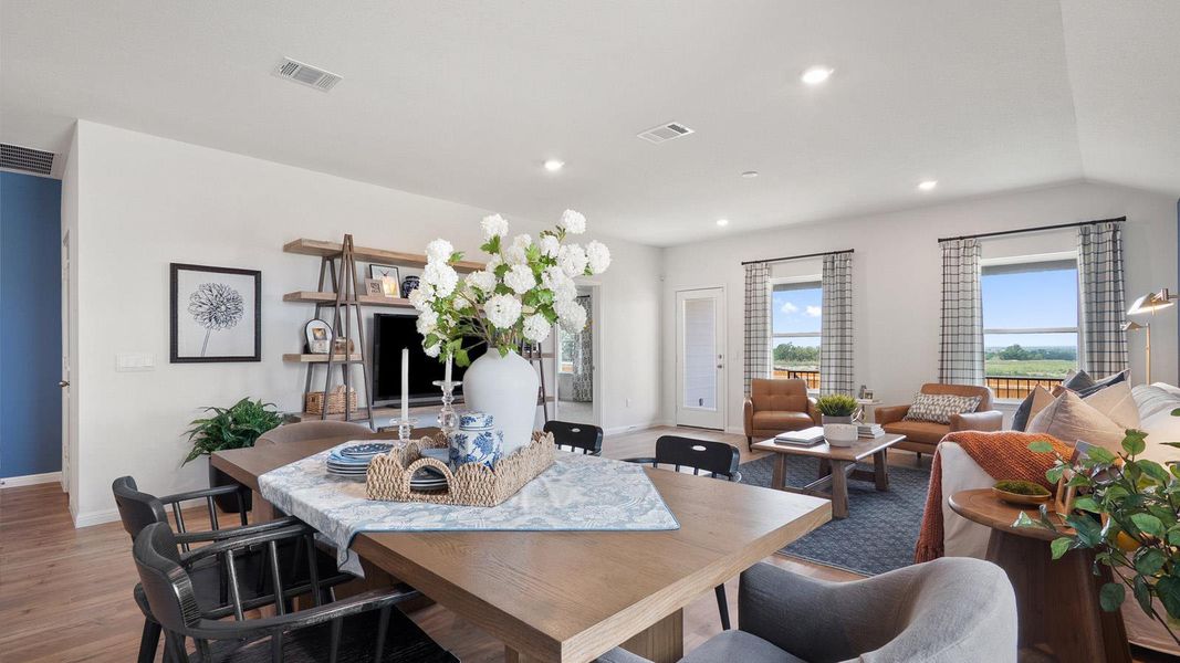 Furnished interior view inside a new home in Monarch Ranch, Manor (Image 30). Furnished interior view inside a new home in Monarch Ranch, Manor (Image 30).