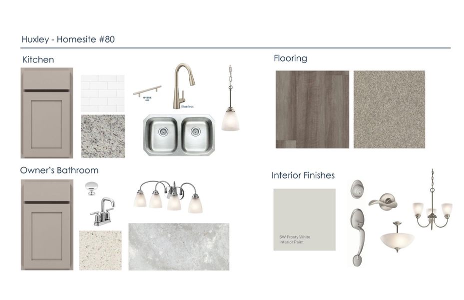 Sample of building materials used in homes in Huxley, Apex (Image 11). Sample of building materials used in homes in Huxley, Apex (Image 11).