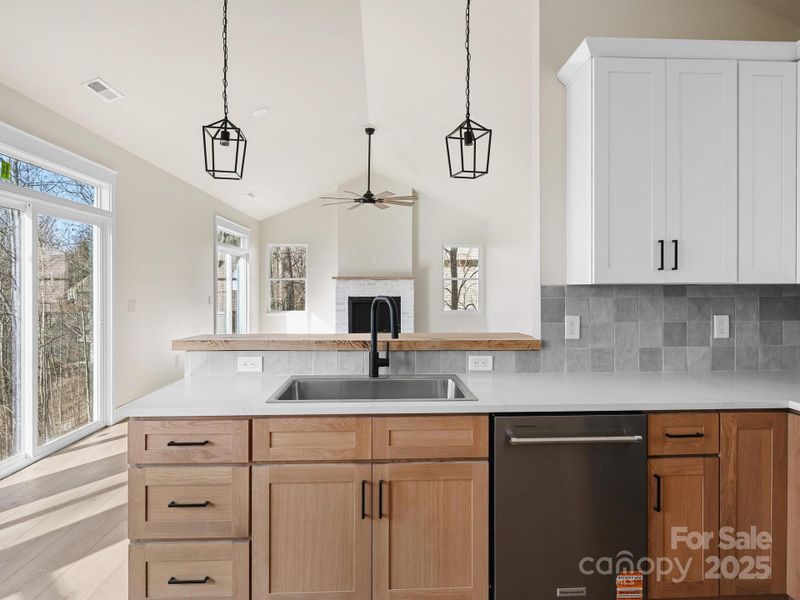 Furnished interior view inside a new home in , Hendersonville (Image 5).