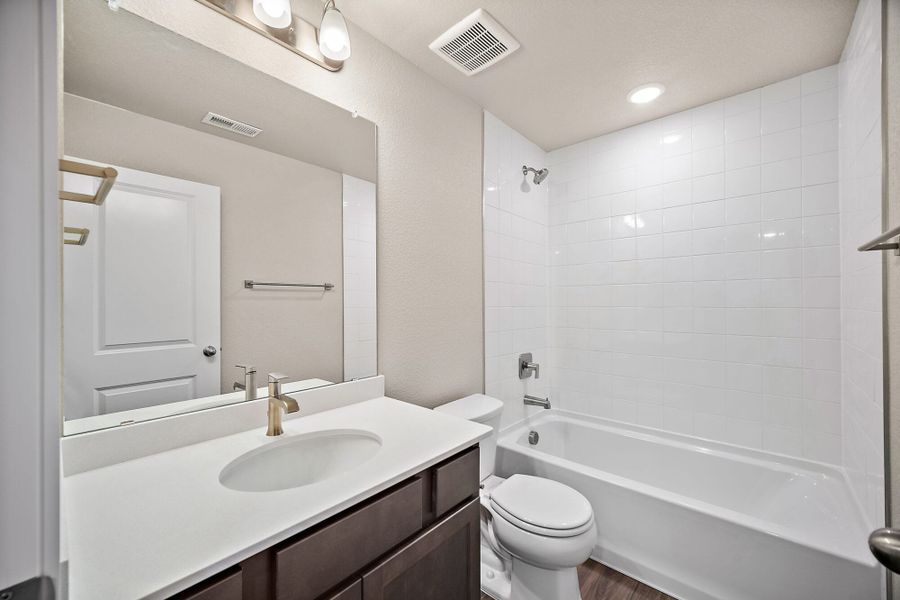 Furnished interior view inside a new home in Aspen Ranch, Fountain (Image 14).
