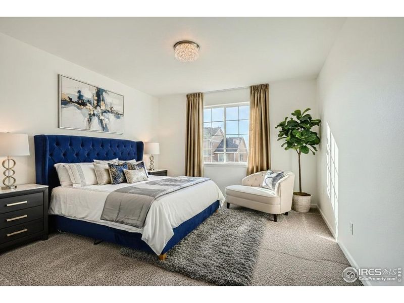 Furnished interior view inside a new home in Farmstead, Berthoud (Image 11).