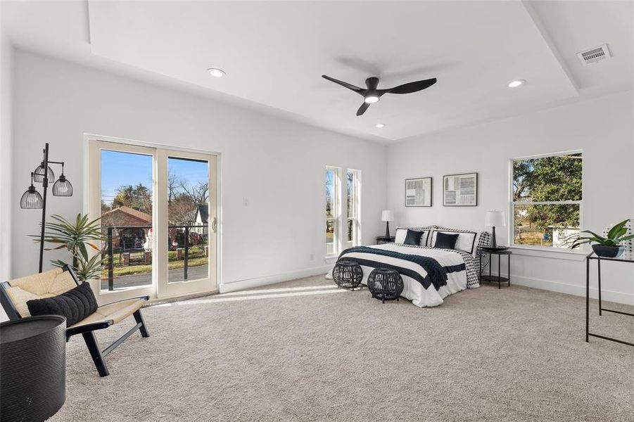 Furnished interior view inside a new home in , Dallas (Image 9). Furnished interior view inside a new home in , Dallas (Image 9).