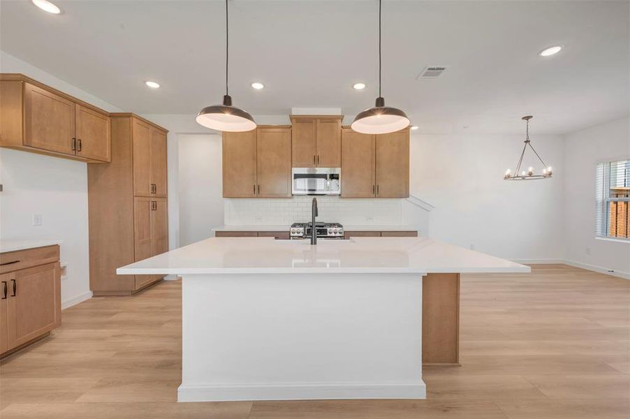 Furnished interior view inside a new home in Providence Commons, Providence Village (Image 6).