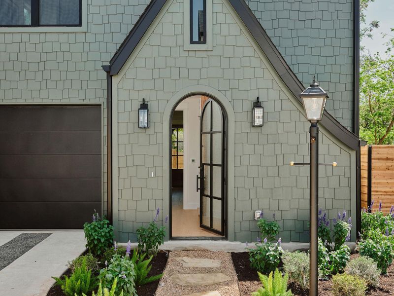 Exterior details and patio area of a home in , Austin (Image 4).