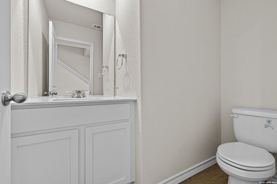Furnished interior view inside a new home in Redbird Ranch, San Antonio (Image 10).