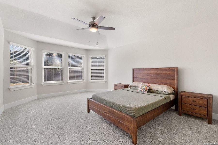 Furnished interior view inside a new home in Fox Falls, Boerne (Image 17). Furnished interior view inside a new home in Fox Falls, Boerne (Image 17).