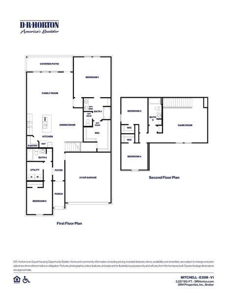 2D floor plan layout of this home in Sunterra Lakes, Brookshire, TX (Image 2). 2D floor plan layout of this home in Sunterra Lakes, Brookshire, TX (Image 2).