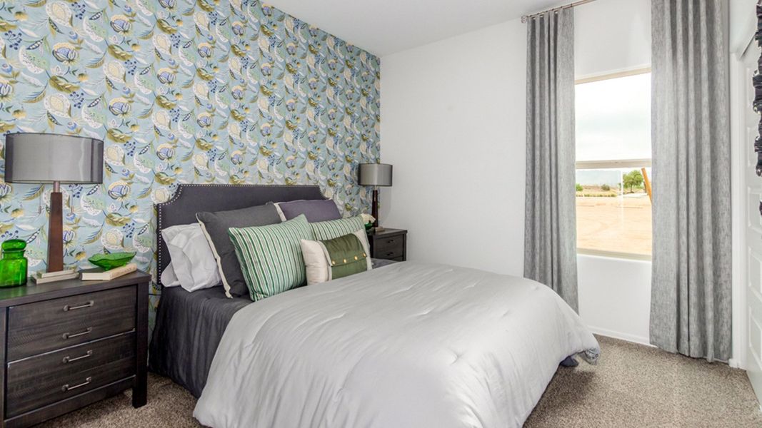 Furnished interior view inside a new home in Blackhawk, Tucson (Image 19). Furnished interior view inside a new home in Blackhawk, Tucson (Image 19).