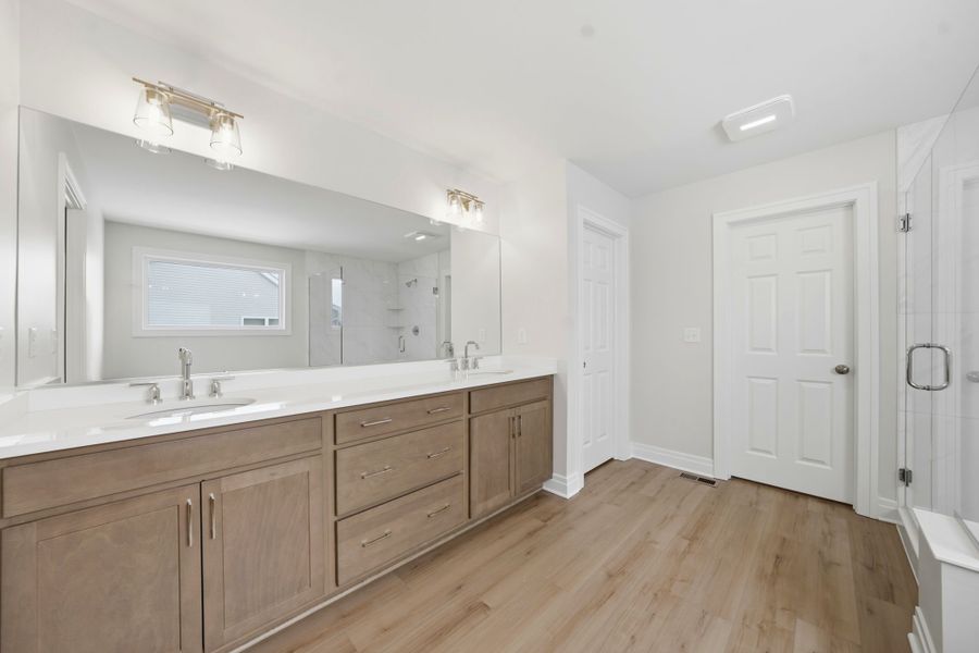 Furnished interior view inside a new home in Cannon Woods, Clarence (Image 11).