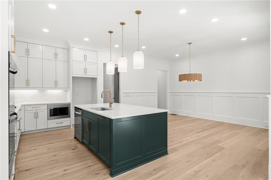 Furnished interior view inside a new home in , Ball Ground (Image 8).