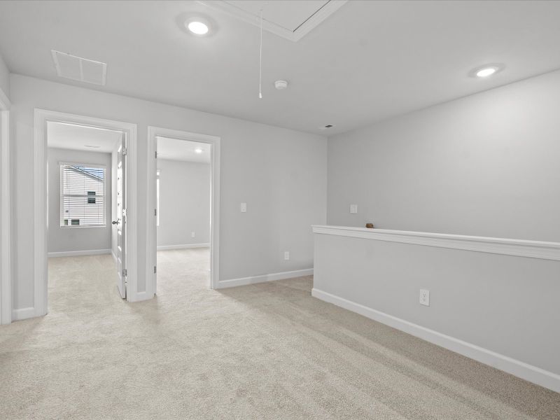 Spacious, unfurnished interior of a new home in Northbrook Village Townes, Taylors (Image 13).