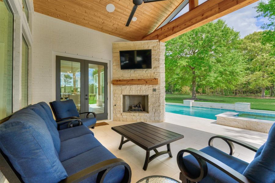 Exterior details and patio area of a home in , Montgomery (Image 31).