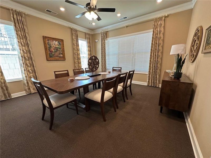 Furnished interior view inside a new home in , Cumming (Image 10).