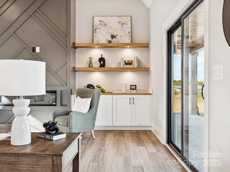 Furnished interior view inside a new home in , Salisbury (Image 32).