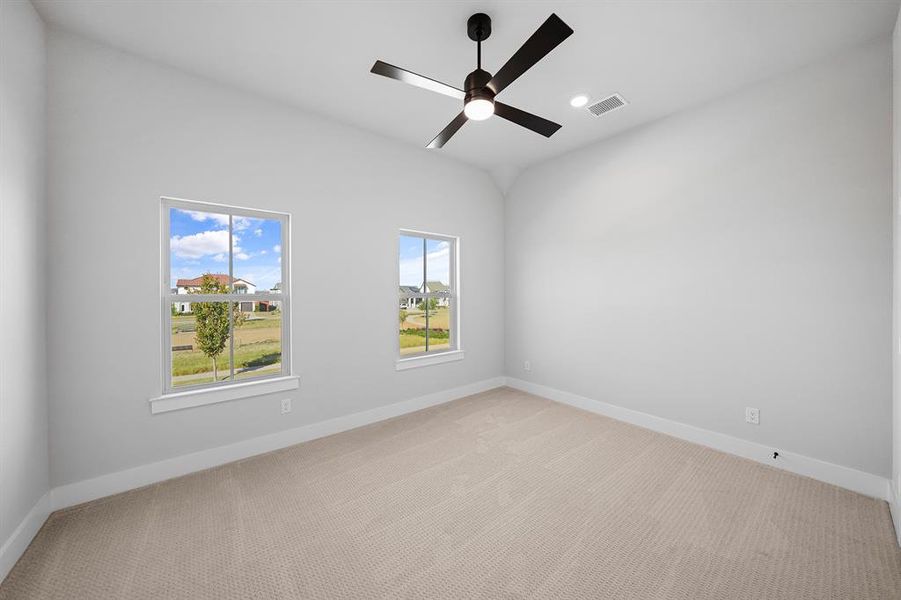 Spacious, unfurnished interior of a new home in Fields - 40' Lots, Frisco (Image 23). Spacious, unfurnished interior of a new home in Fields - 40' Lots, Frisco (Image 23).