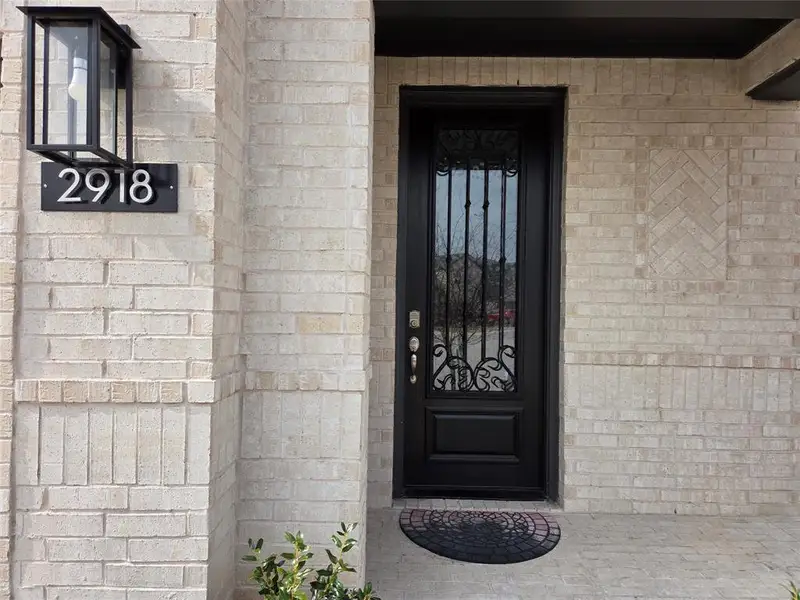 Exterior details and patio area of a home in , Wylie (Image 25).