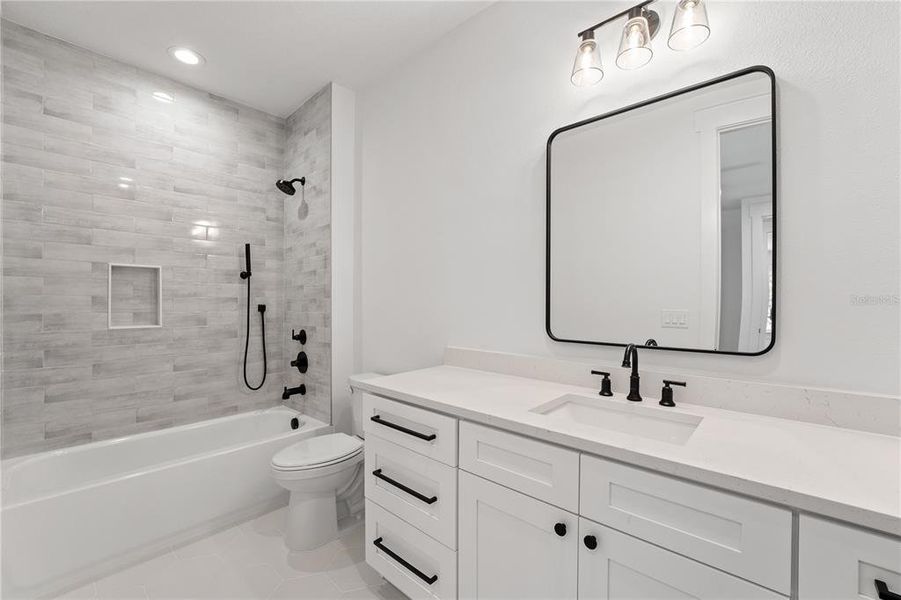 Furnished interior view inside a new home in , Tampa (Image 11).