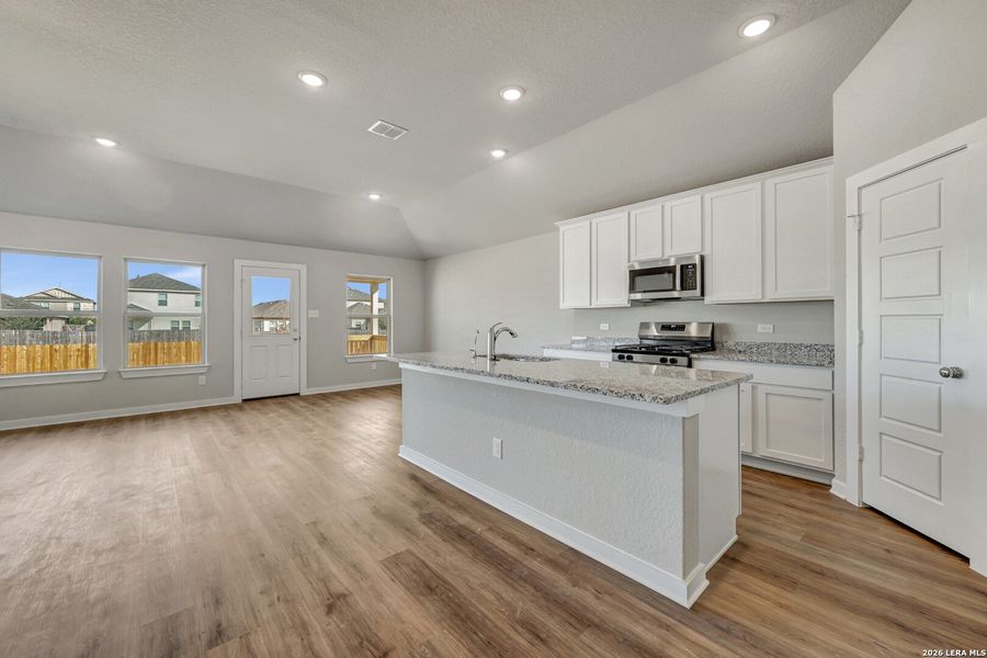 Furnished interior view inside a new home in Winding Brook, San Antonio (Image 11).