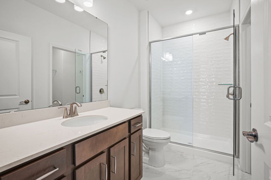 Furnished interior view inside a new home in Carolina Riverside, Belmont (Image 20).
