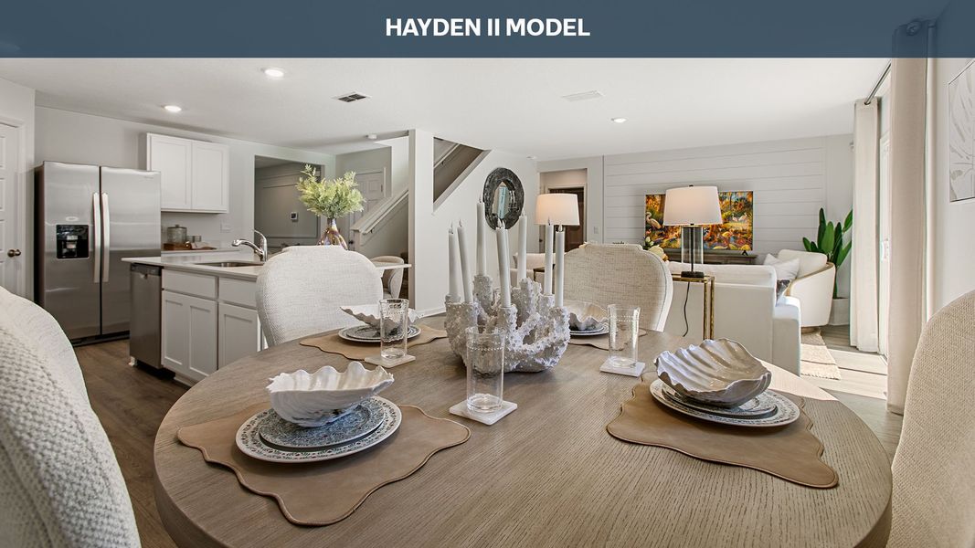 Furnished interior view inside a new home in The Arbors, Jacksonville (Image 11).