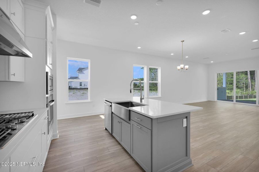 Furnished interior view inside a new home in Reflections at Nocatee, Ponte Vedra (Image 8).