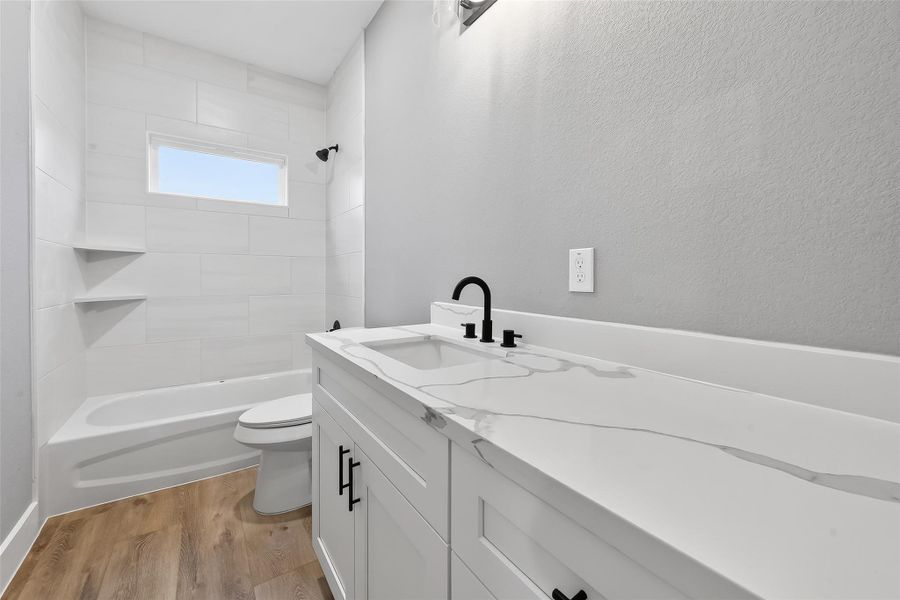 Furnished interior view inside a new home in , Houston (Image 13).