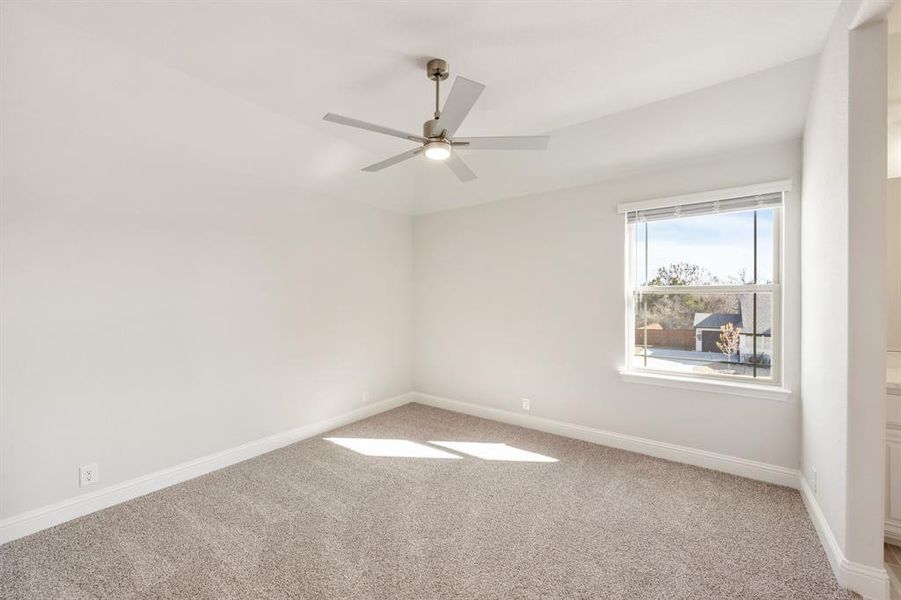 Spacious, unfurnished interior of a new home in Hayes Crossing, Midlothian (Image 33). Spacious, unfurnished interior of a new home in Hayes Crossing, Midlothian (Image 33).