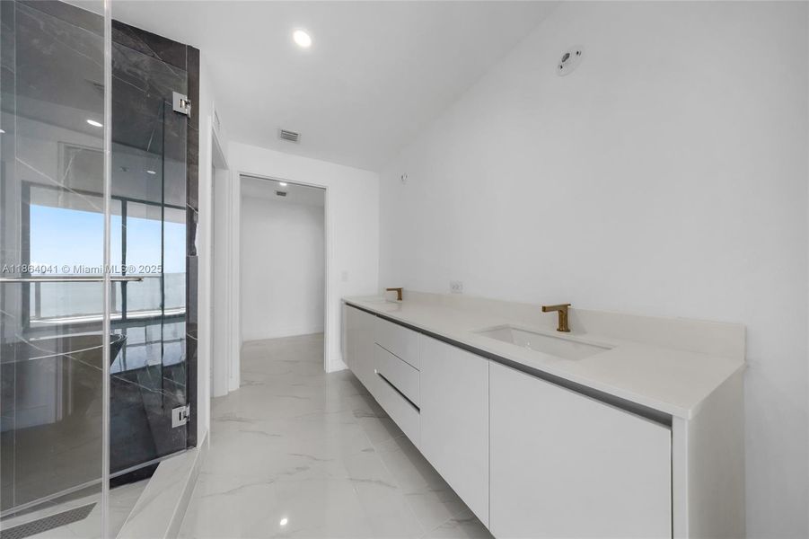 Furnished interior view inside a new home in Aria Reserve, Miami (Image 4). Furnished interior view inside a new home in Aria Reserve, Miami (Image 4).