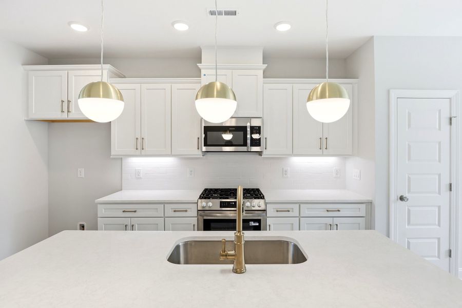 Representative furnished interior of a home built from the The Lofton by RobuckHomes in Downtown Wilmington Collective, Wilmington (Image 45).