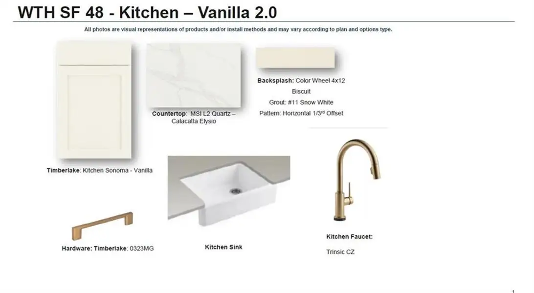 Sample of building materials used in homes in Waterhaven, Cumming (Image 40).