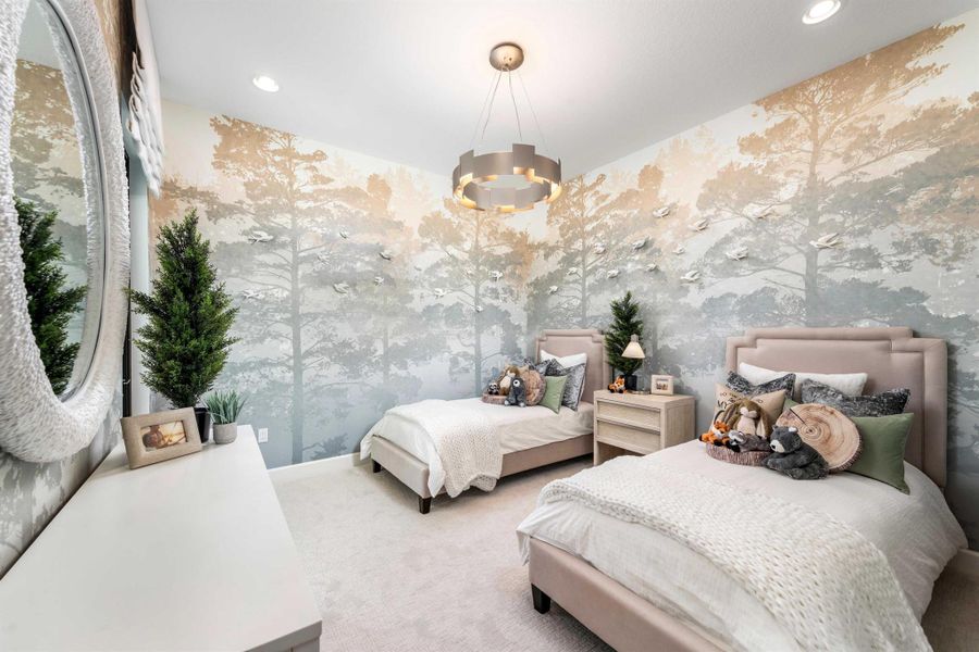 Furnished interior view inside a new home in Valencia Del Mar, Boynton Beach (Image 11).