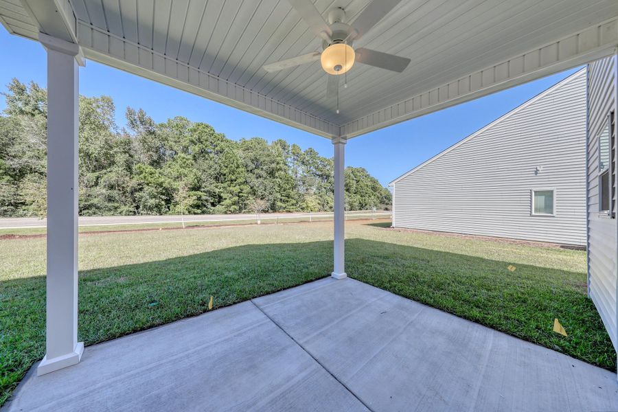 Exterior details and patio area of a home in , Summerville (Image 3).
