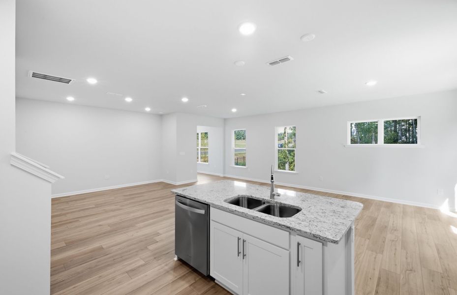 Furnished interior view inside a new home in Cambria, Garner (Image 19).