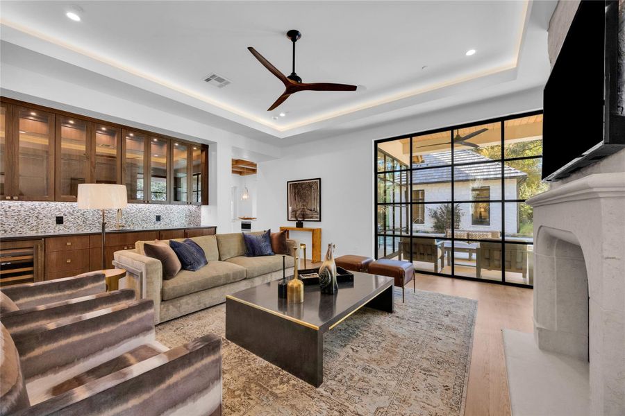 Furnished interior view inside a new home in , Austin (Image 10). Furnished interior view inside a new home in , Austin (Image 10).