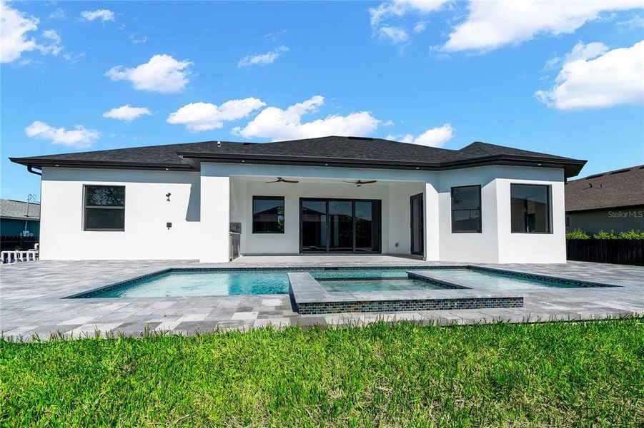 Exterior details and patio area of a home in , Cape Coral (Image 4).