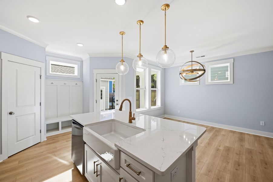Representative furnished interior of a home built from the The Remington by RobuckHomes in Downtown Wilmington Collective, Wilmington (Image 8). Representative furnished interior of a home built from the The Remington by RobuckHomes in Downtown Wilmington Collective, Wilmington (Image 8).