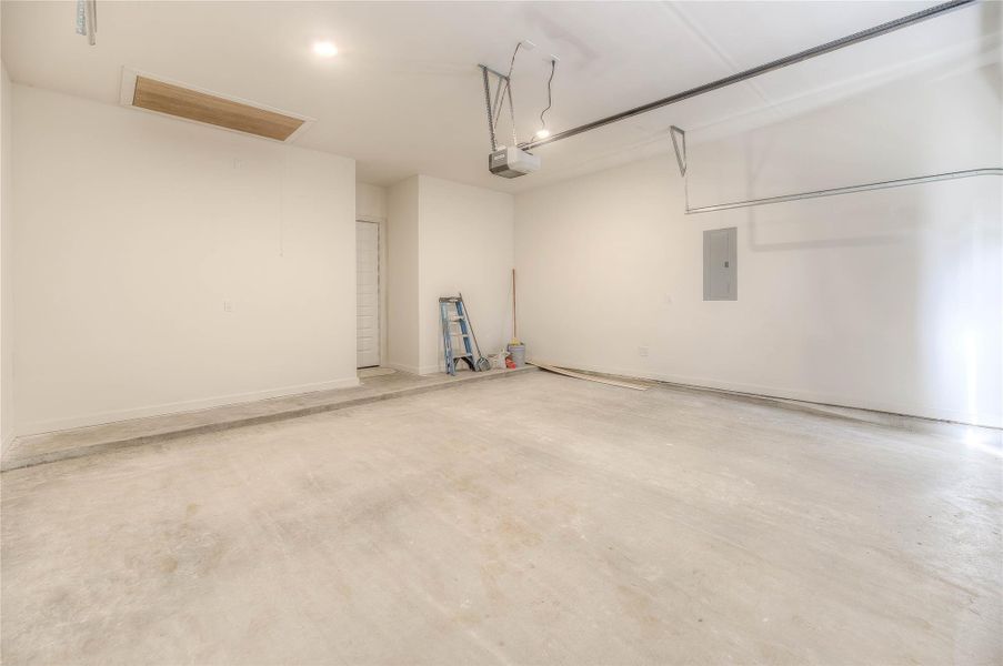 Another view of the garage